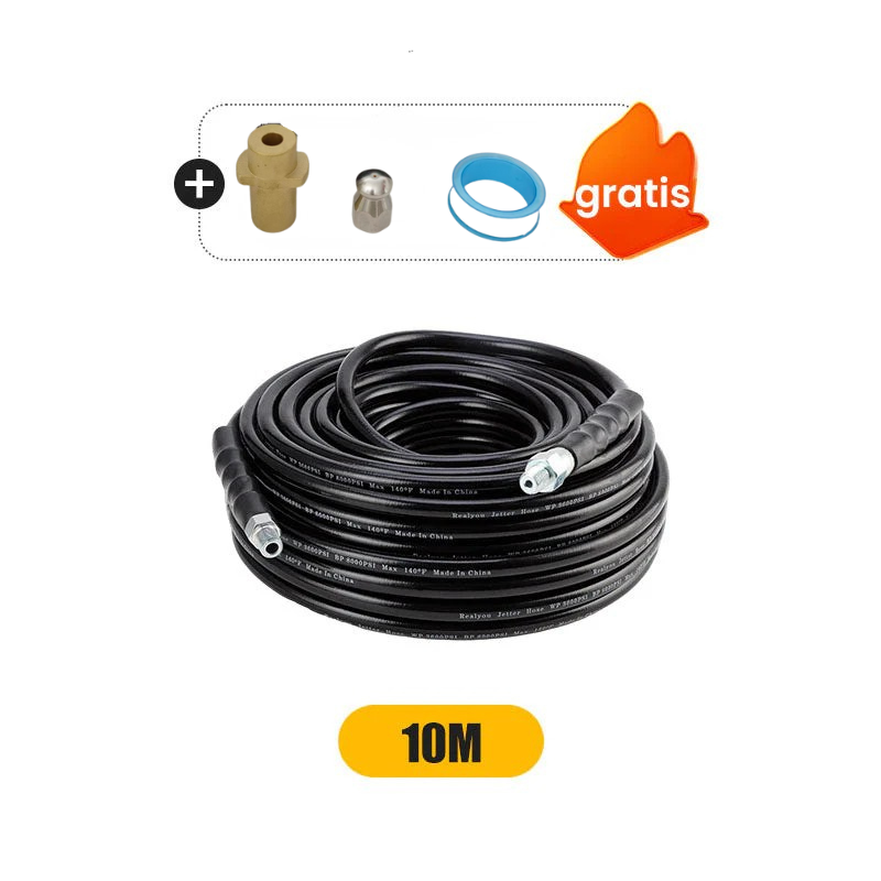 🔗 Narzędzie do czyszczenia rur z możliwością podłączenia do myjki samochodowej 🚰 Czyścik odpływu do łazienki/kuchni 🧹 Strumień wody pod wysokim ciśnieniem do szybkiego udrażniania, odporny na ciśnienie i szczelny 💧 Niezbędny w każdym domu