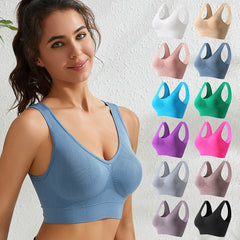 【4 sztuki】【S-5XL】Seksowny biustonosz push-up bez fiszbin i w dużym rozmiarze