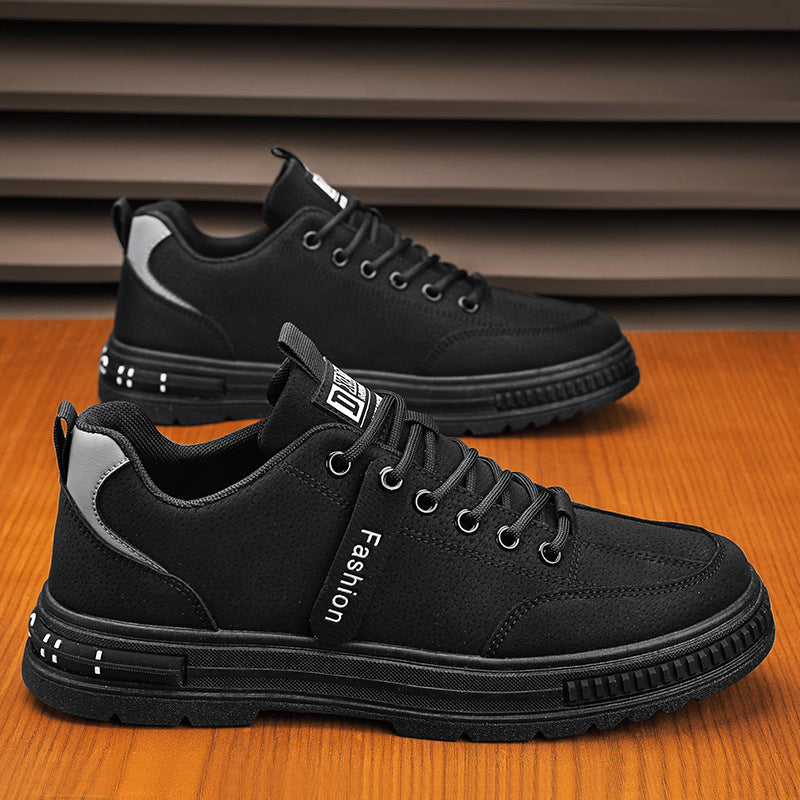 👟【39-44】 Jesienne męskie sneakersy Casual z miękkiej skóry