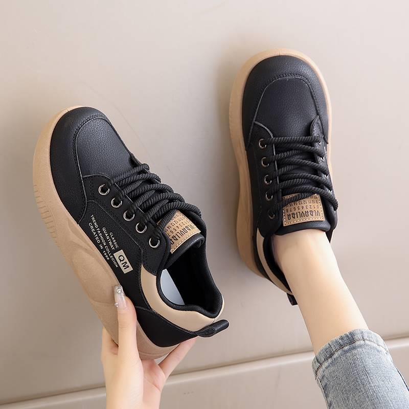 [Rozmiary 35-40] Stylowe, codzienne buty na platformie, miękka i wygodna podeszwa, nie powodują zmęczenia stóp podczas chodzenia.