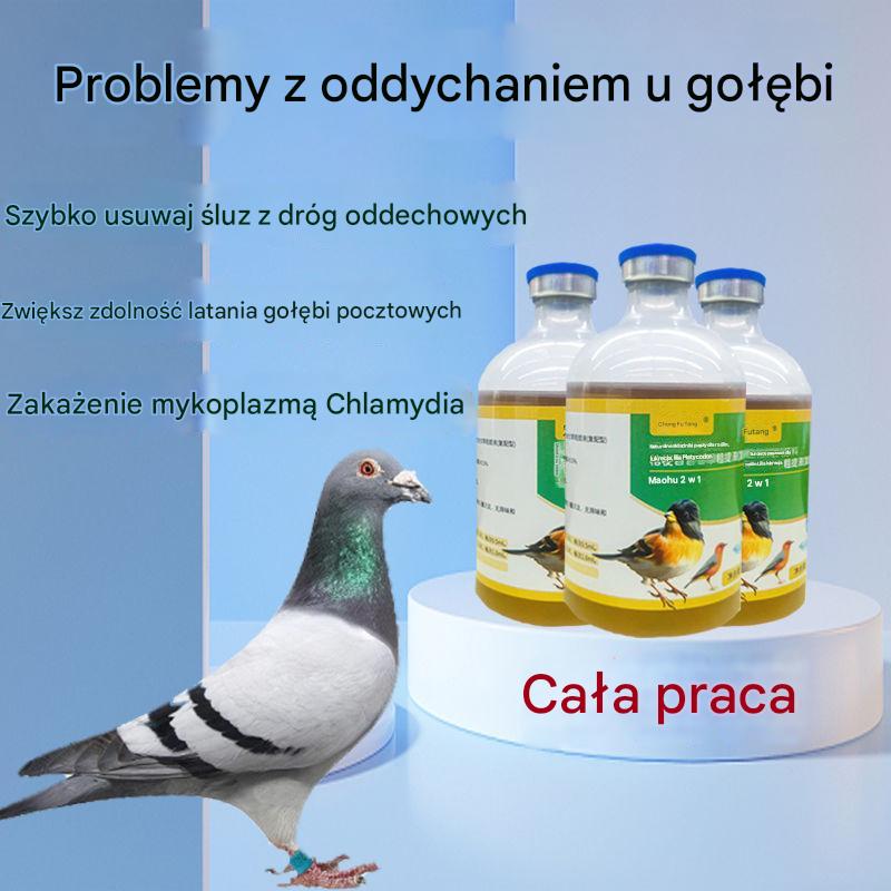 🕊️Roztwór doustny dla ptaków ✅ Smażona sierść ✅ Wymioty ✅ Brak energii ✅ Potrząsanie głową i szyją