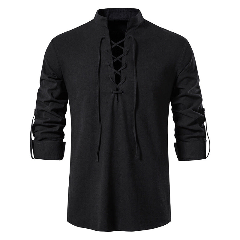 【Promocja 45% OFF】【S-3XL】Męska i oddychająca koszula z bawełny i lnu