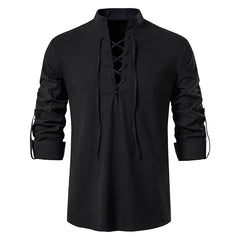 【Promocja 45% OFF】【S-3XL】Męska i oddychająca koszula z bawełny i lnu