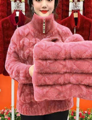 🔥【40-100 kg】2025 Nowa zimowa kurtka z długim rękawem