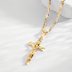 ✝️✨【Kup jeden, a drugi dostaniesz gratis】✝️Naszyjnik z krzyżem Jezusa