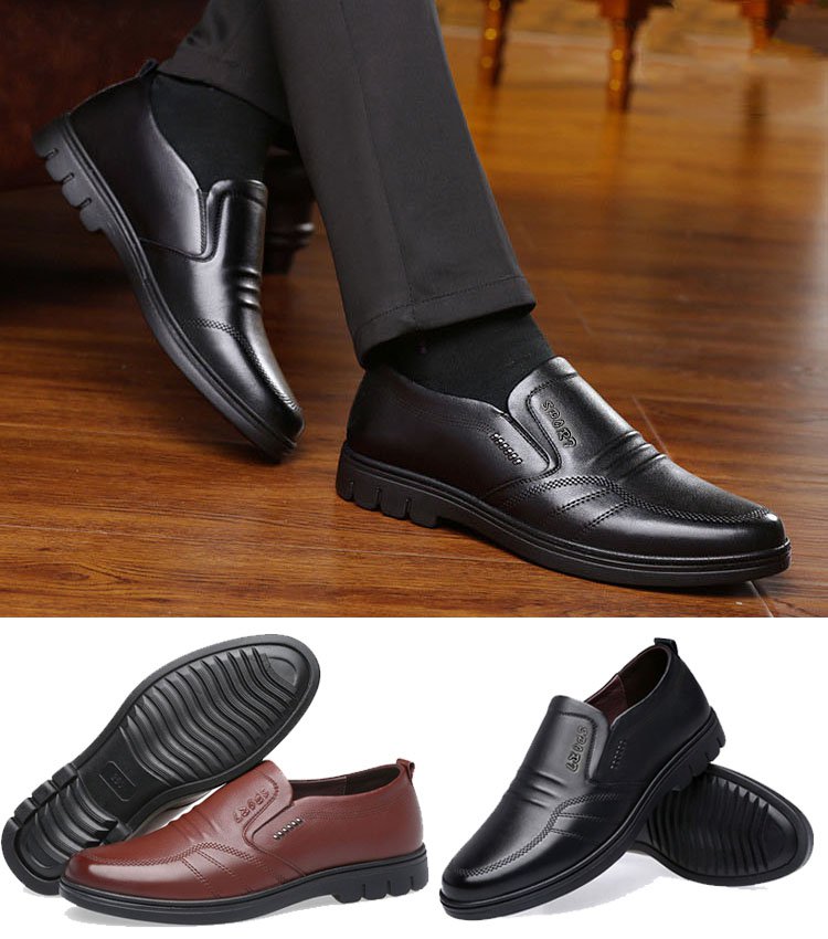 【30% OFF】🔥【39-44】--1 para 109  zł.，Meskie skorzane buty biznesowe