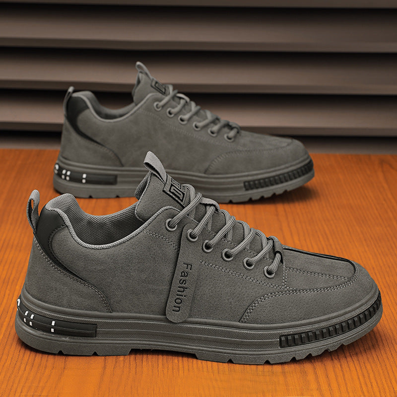 👟【39-44】 Jesienne męskie sneakersy Casual z miękkiej skóry
