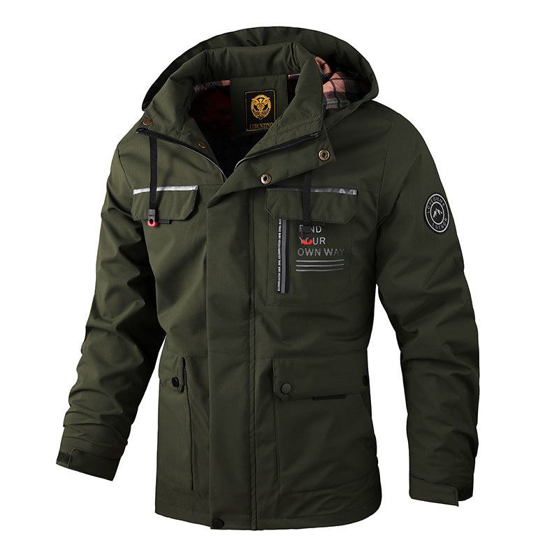 🔥🔥【Wyprzedaż odzieży zimowej‼】【M-6XL】Grube, ciepłe, wiatroszczelne i wodoodporne płaszcze na jesień/zimę, odpowiednie zarówno dla mężczyzn, jak i kobiet.