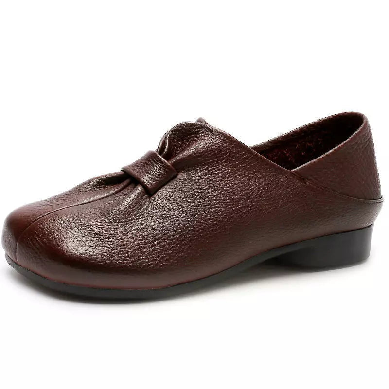 👡【Rozmiary 35-42】2026 Nowość, miękkie buty damskie, ozdoba kokardki, proste i wykwintne