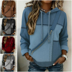 😍30% zniżki!🎀🎀【S-5XL】Damska bluza z długim rękawem i kapturem z nadrukiem