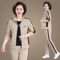 🔥【M-5XL】【Top + Spodnie】😍 Nowy modny jesienny zestaw sportowy do noszenia na co dzień