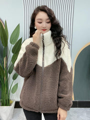 🔥🐏【M-4XL】--1 za 109 zł.，Zimowa kurtka polarowa, kurtka bawełniana, wzmocniona kurtka bawełniana z wełny jagnięcej, ciepła kurtka