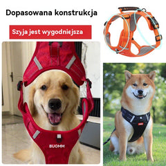 【5-30KG】Szelki dla psa bez ciągnięcia dla zwierząt domowych
