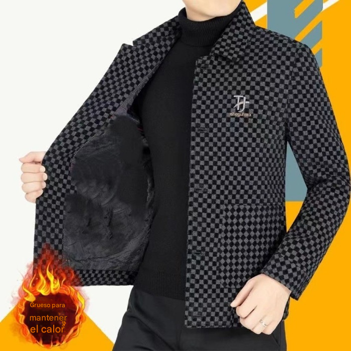 🌟【M-4XL】Oferta specjalna 🔥 Luksusowy męski płaszcz wełniany
