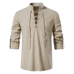 【Promocja 45% OFF】【S-3XL】Męska i oddychająca koszula z bawełny i lnu