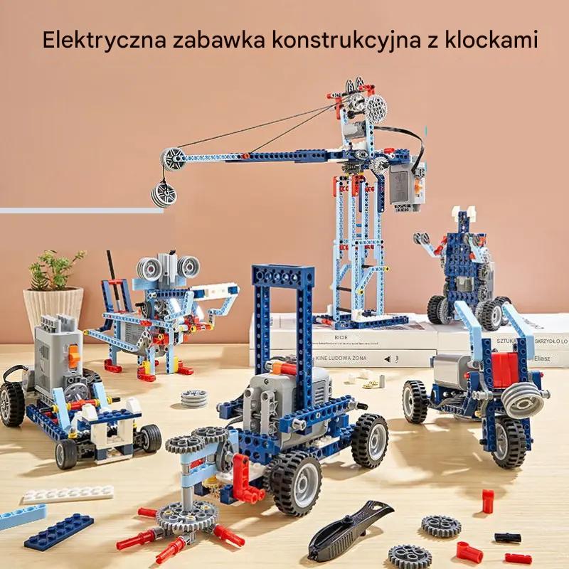 Elektryczna zabawka budowlana