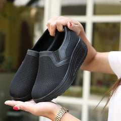🔥【35-42】Damskie buty na co dzień z grubej podeszwy z siatki